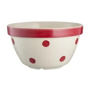 Миска универсальная Spots 16 см красная