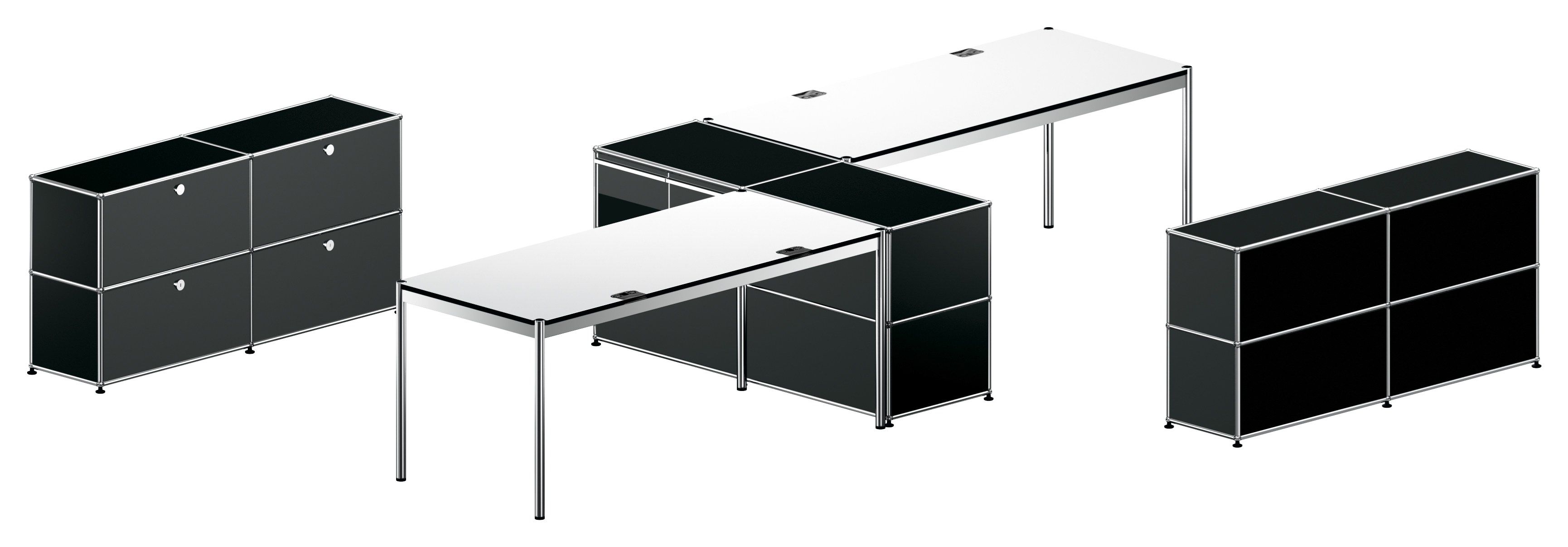 Прямоугольный рабочий стол из ламината USM USM Haller Table ARCH-00149112 - Вид №14