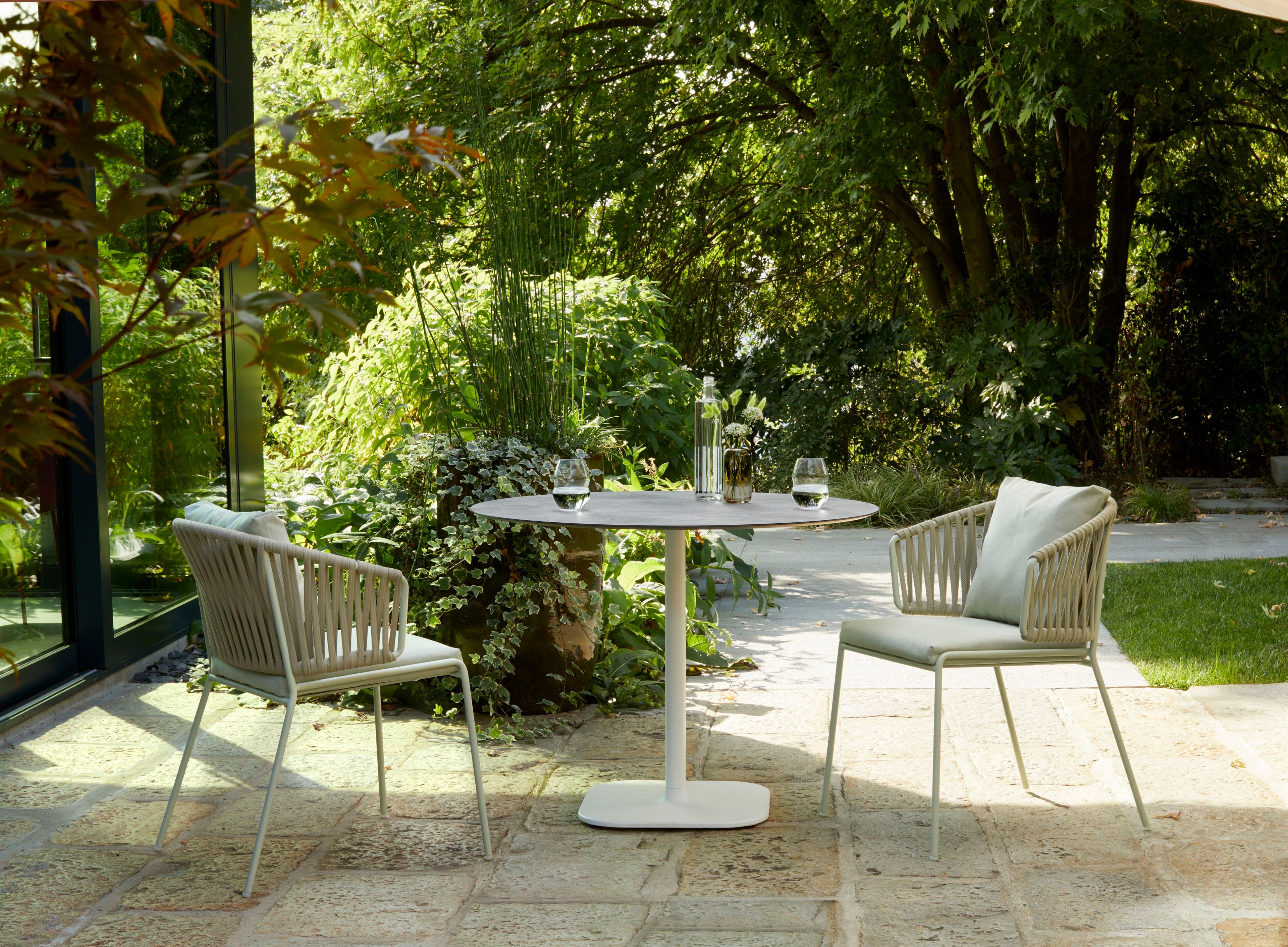 Металлический стул и морской канат с подлокотниками S-CAB Лиза ARCH-00017230 - Вид №2