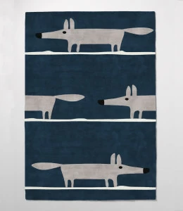 Ковер детский Fox Night 140х200 синий RUGBERRY FOX 326097 Синий