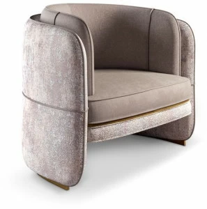 Porustudio Бархатное кресло с подлокотниками Tennessee