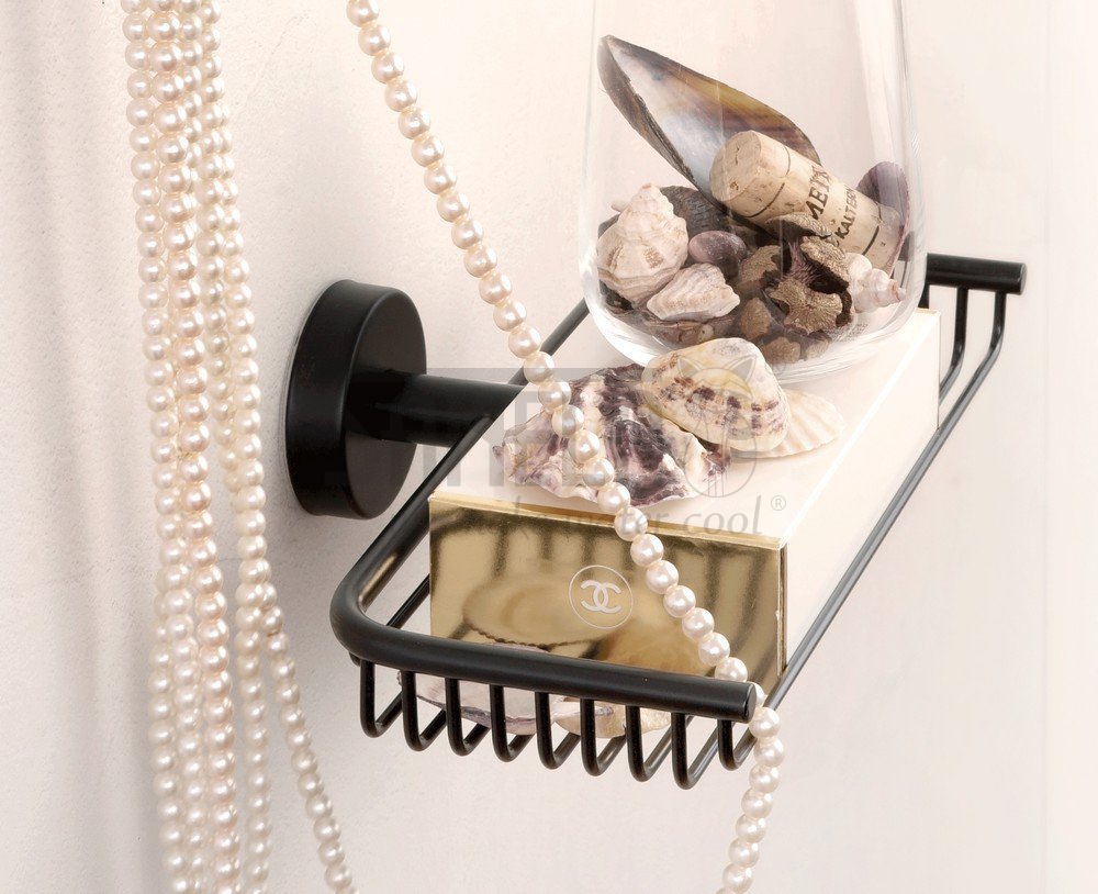 62191 Нержавеющая мыльница, черная матовая поверхность SANELA  - Вид №1