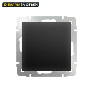 Заглушка Werkel цвет черный матовый 84491981 STLM-2125053