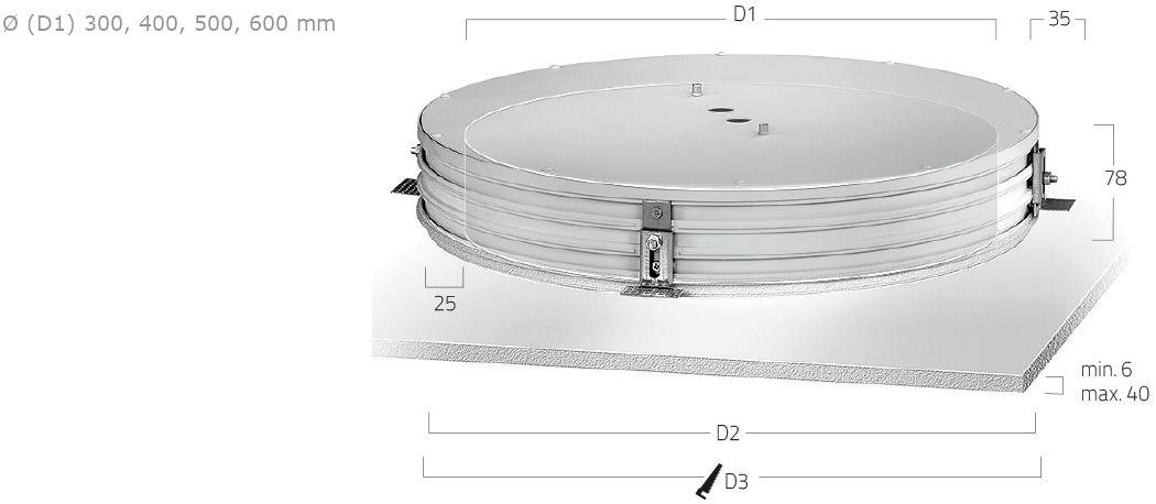 Lightnet Встраиваемый алюминиевый потолочный светильник Basic sun-id-1365990 - Вид №1