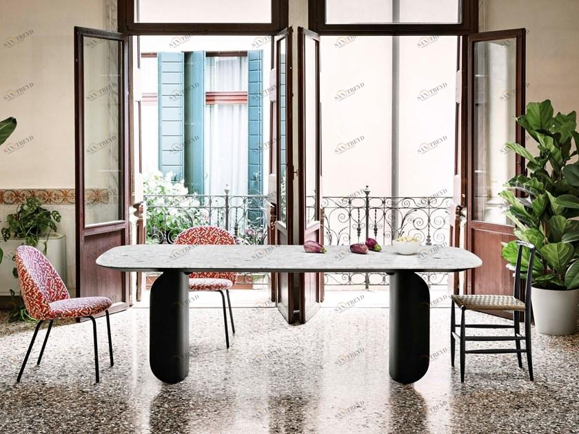 Miniforms Прямоугольный мраморный стол sun-id-1455012