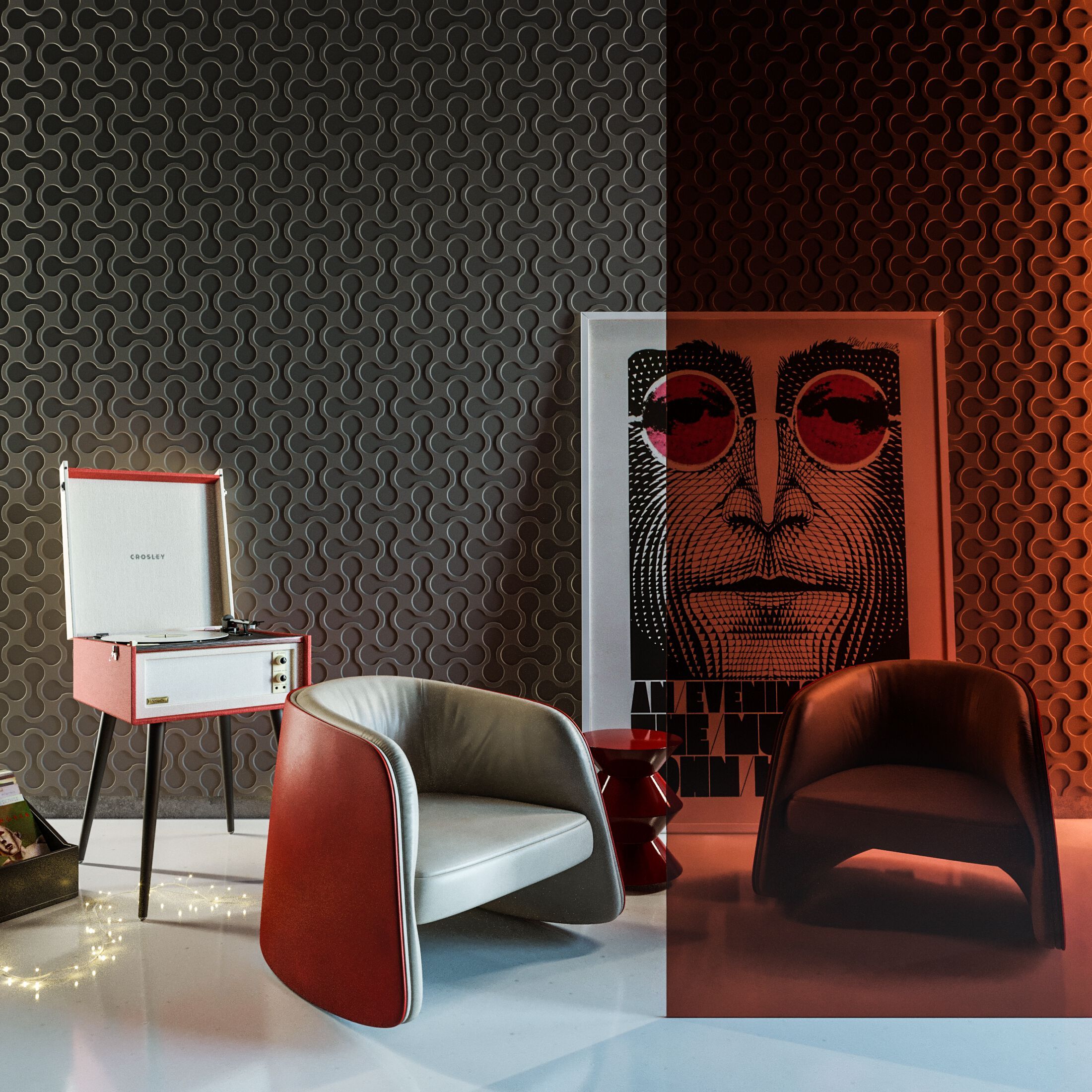 Трехмерное гипсовое покрытие WallDeco M-Modern ARCH-00072848 - Вид №3