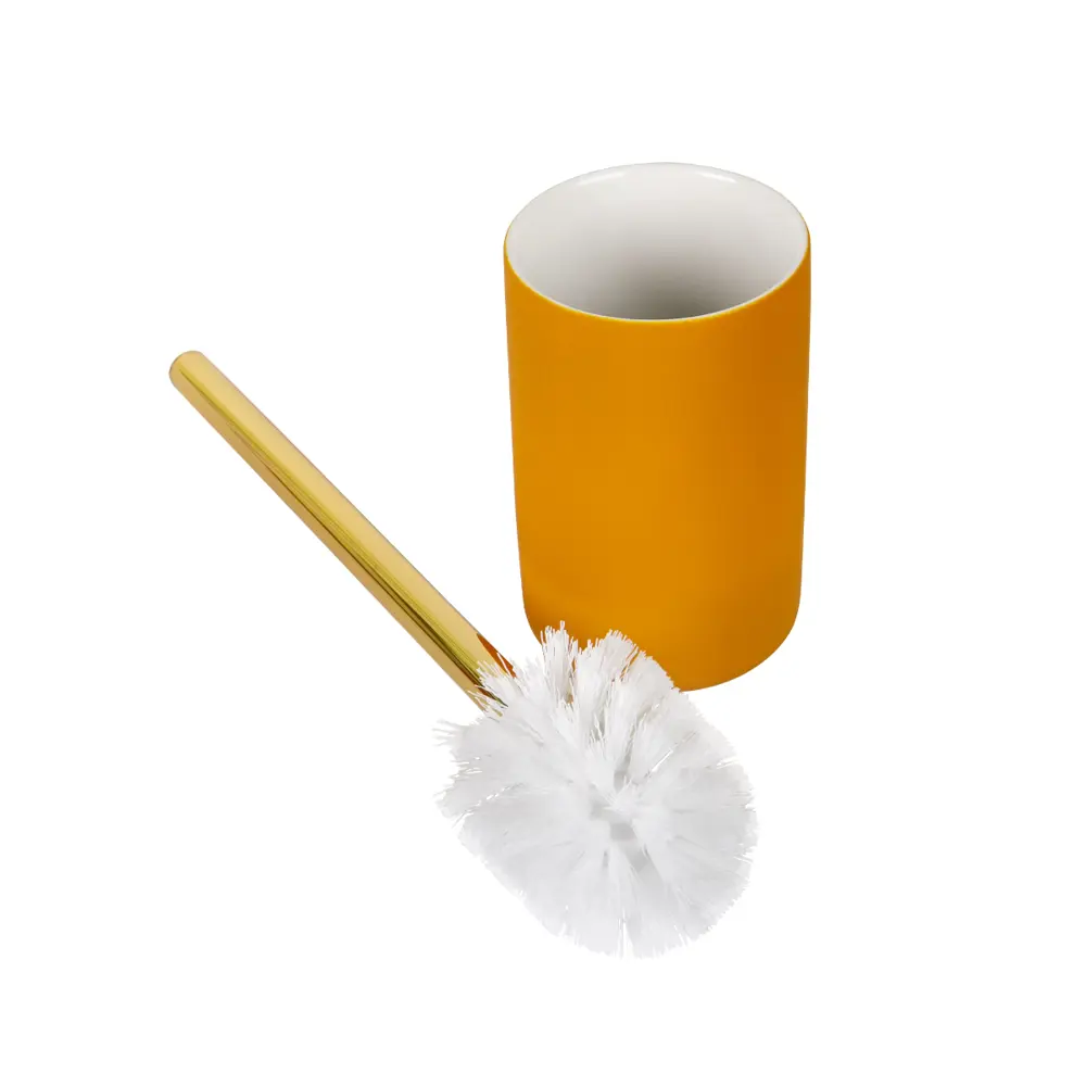 Ершик для унитаза ZENFORT Сиена в горчичном цвете 89379181 STLM-1494030 - Вид №1