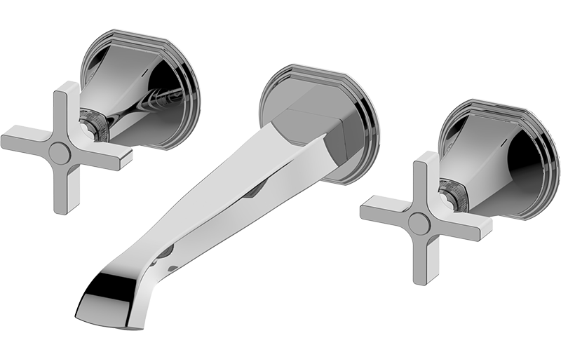 E-6831-C15B-T Смеситель для умывальника из 23,8см носикем (Внешние элементы) GRAFF Finezza