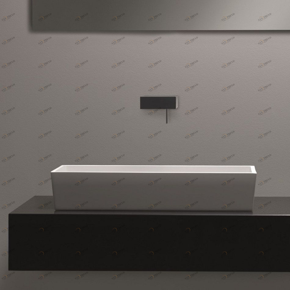 45696 Накладная раковина на столешницу  овальная Toscoquattro 