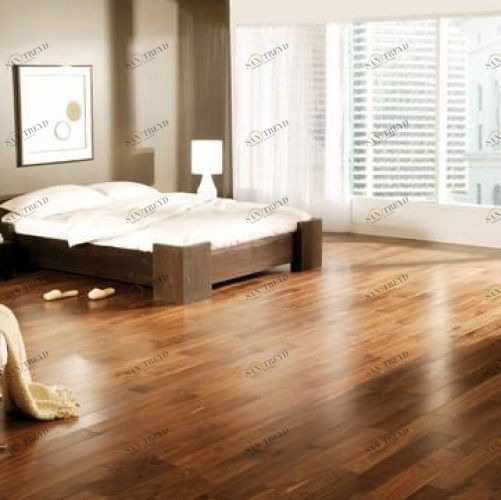 Инженерная доска Da Vinci Американский 130мм Масло/лак Орех Европейский Селект (Гладкая) 600-1800х130 мм 160040049