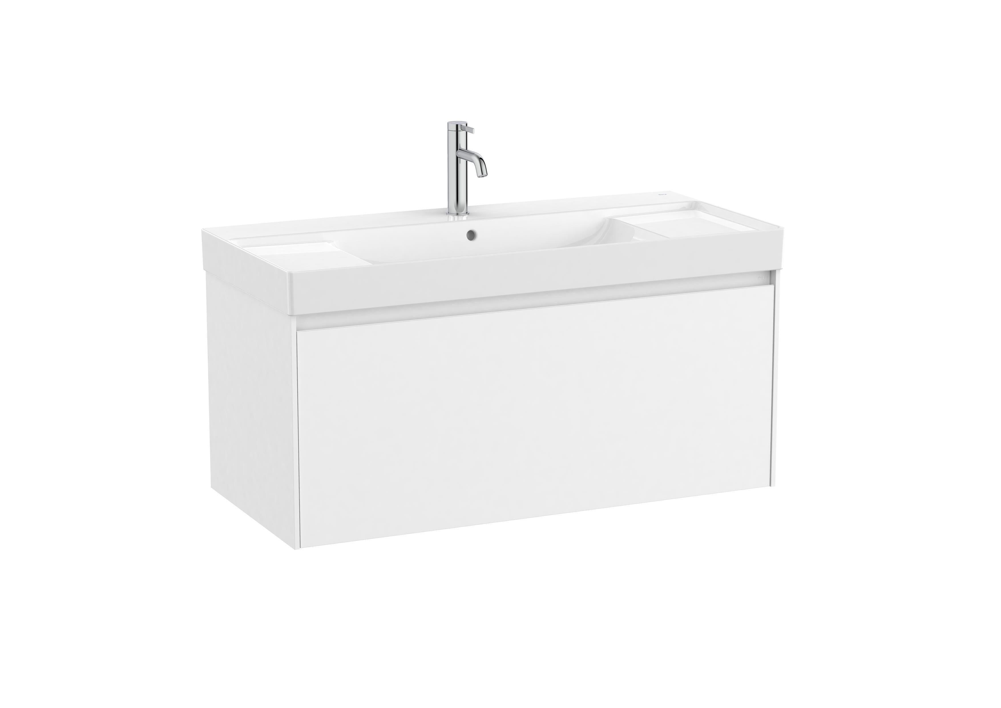 Подвесной шкаф с одной раковиной со встроенной раковиной Roca Ona ARCH-00057700 - Вид №8
