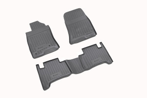 16023427 Коврики в салон TOYOTA Land Cruiser Prado 01/2003-12/2009, 4 шт. полиуретан NLC.48.01.210k ELEMENT
