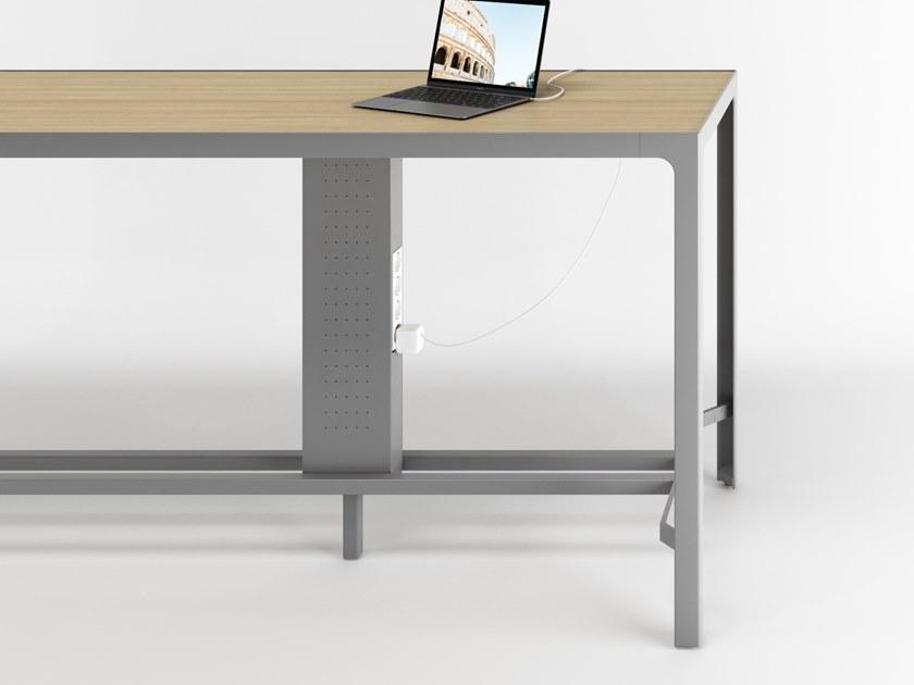 ESTEL GROUP Высокий деревянный обеденный кухонный стол в современном стиле Buffet sun-id-1475705 - Вид №2