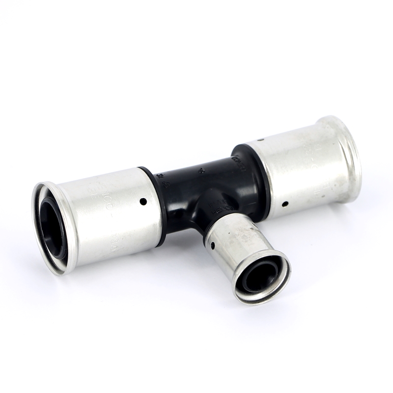 Тройник пресс PVDF HENCO 32х20х32 10PK322032 - Вид №3