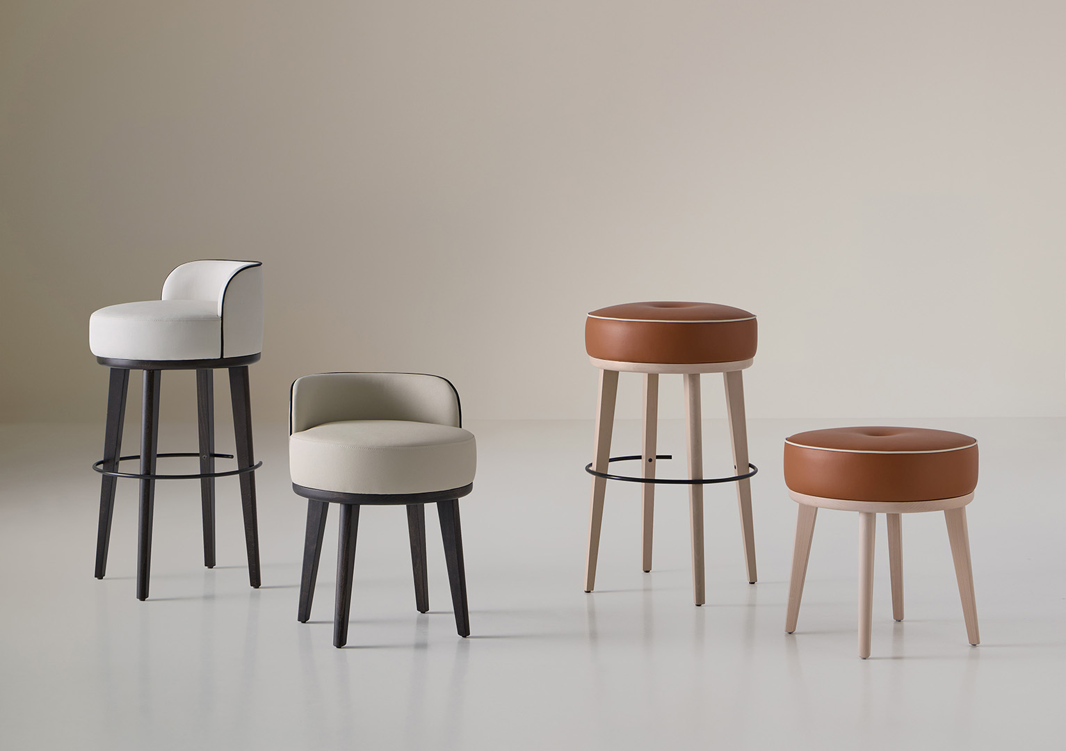 Клубный высокий табурет Club A7508 Coleccion Alexandra - Вид №4