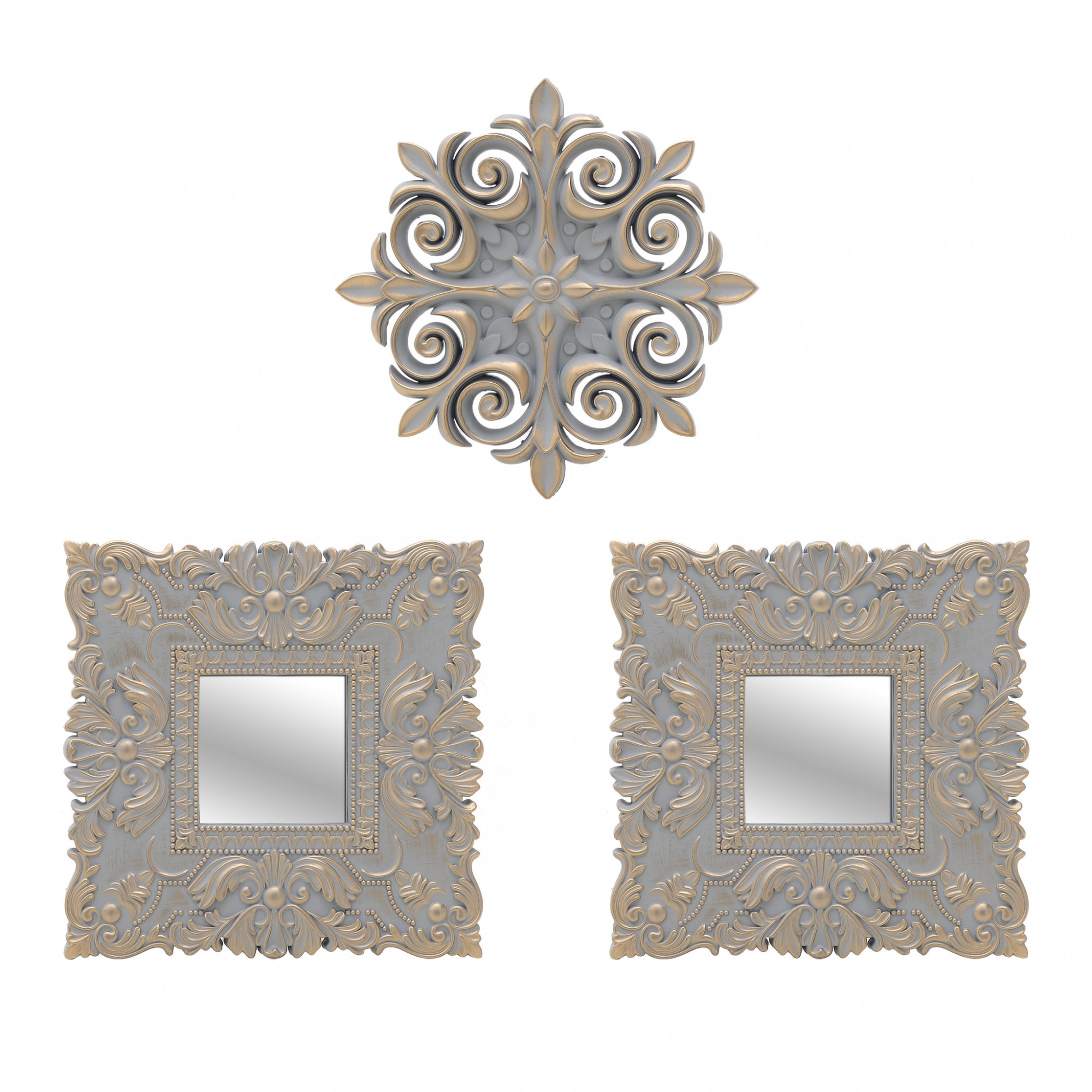 3870290.0001 Декор настенный и 2 зеркала TO4ROOMS 