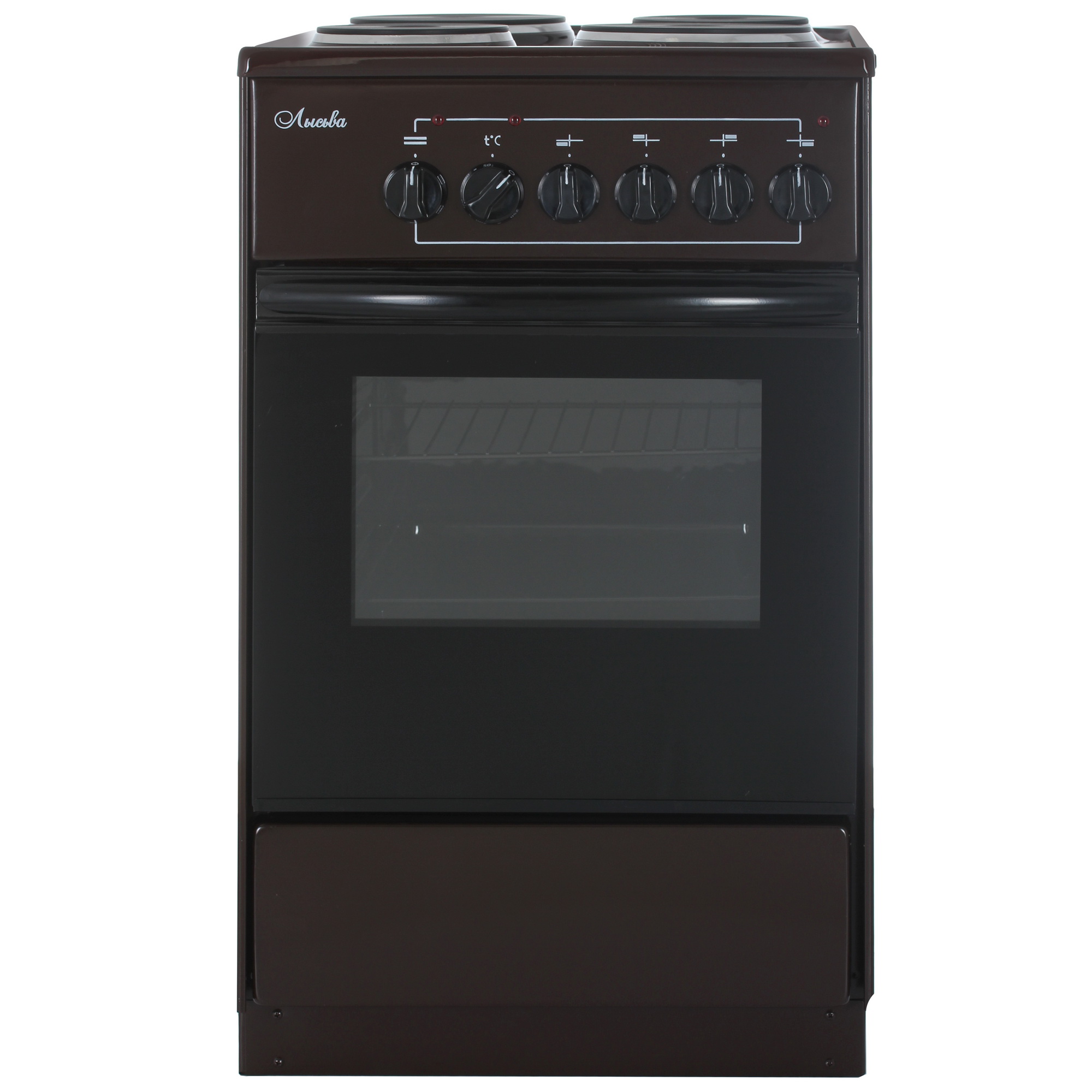 1174044 Электрическая плита Лысьва ЭП 402 коричневый STDN-0063238