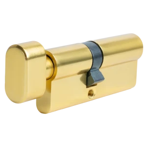 Цилиндр EDS-CYL 35x45 мм ключ/вертушка цвет латунь