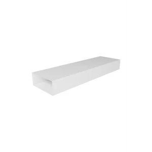 Воздуховод Era ВП 90x220 мм 1.5 м пластик