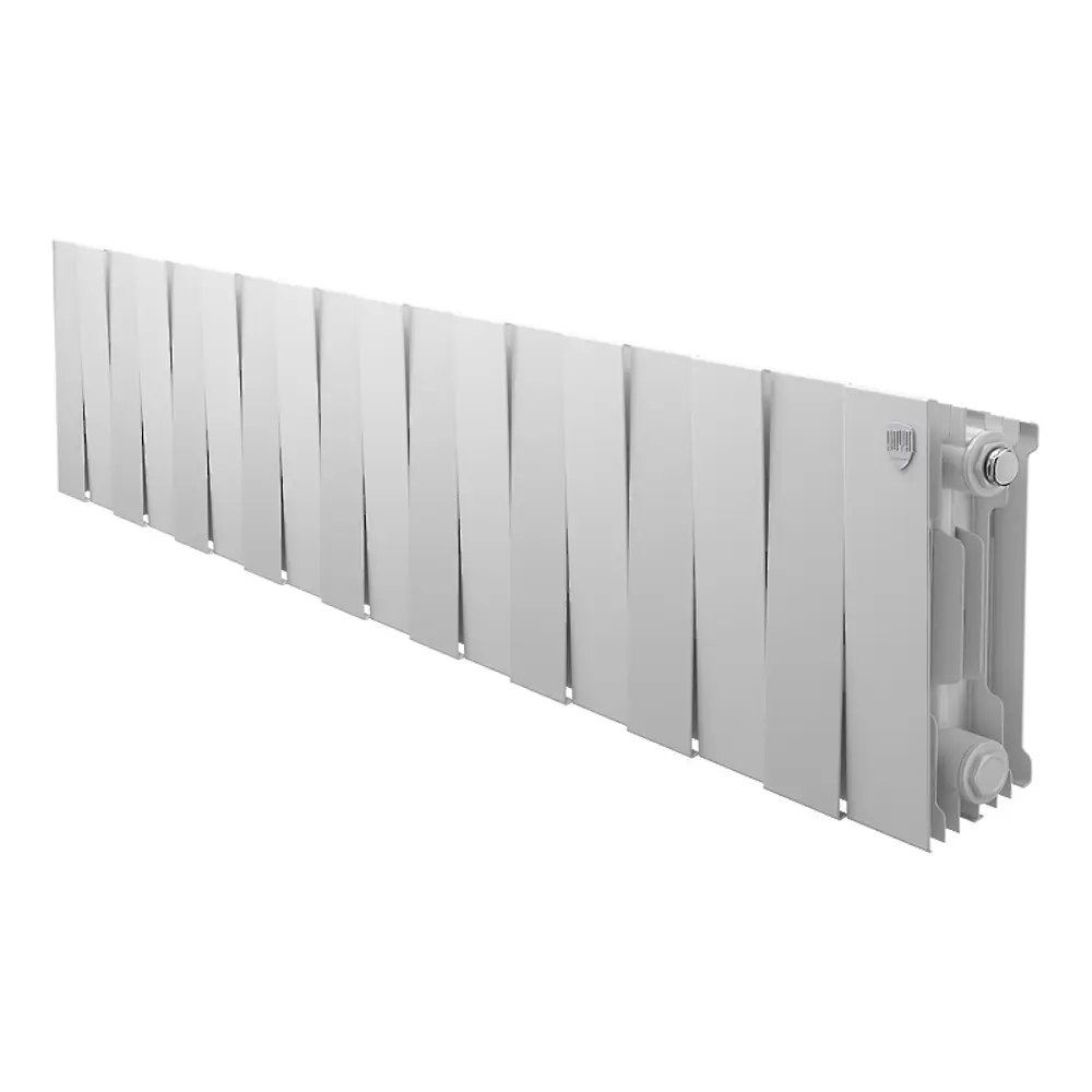 Радиатор секционный Royal Thermo Pianoforte 200/100 18 секций боковое подключение биметалл белый 86733720 STLM-2121646 