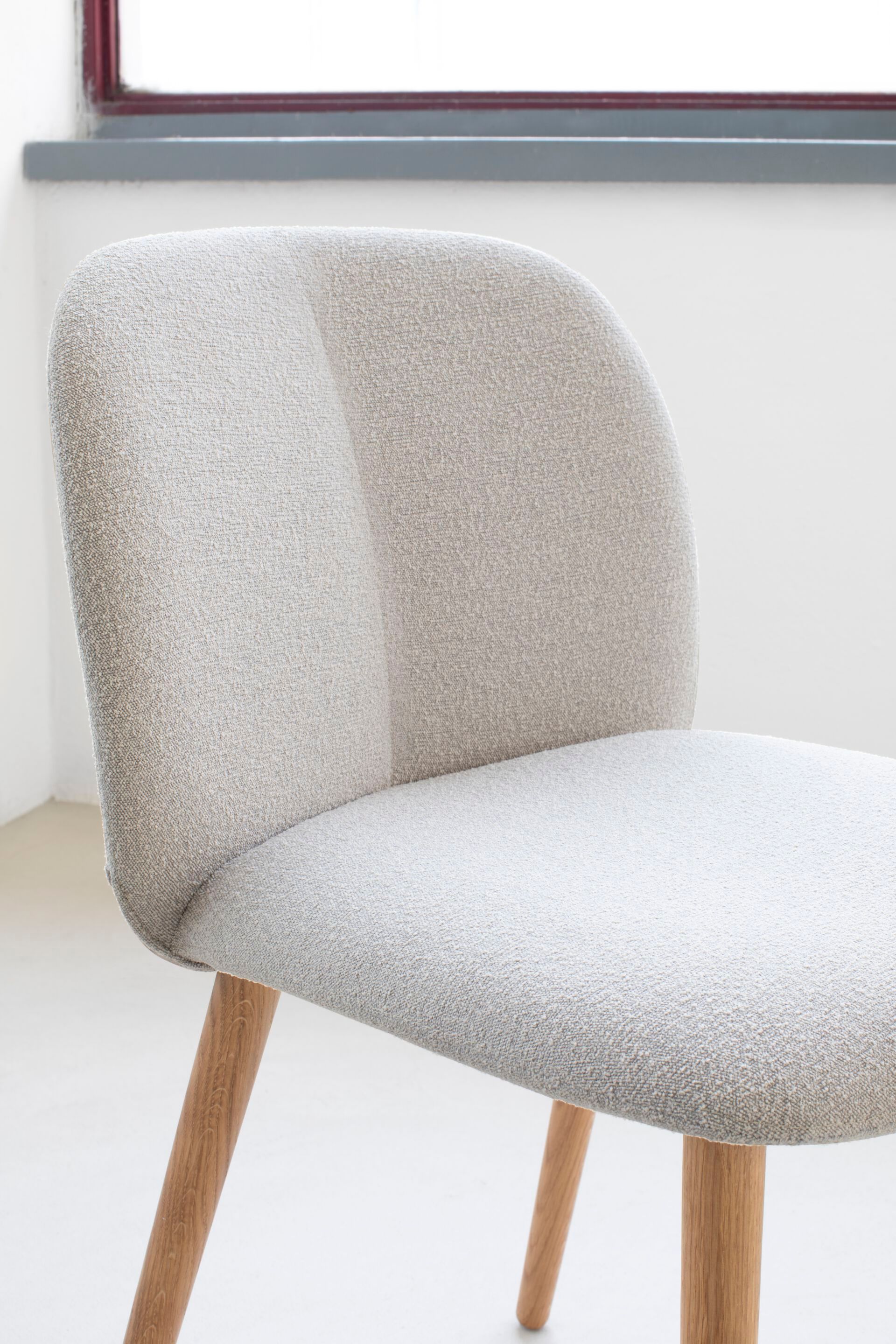 Тканевый мягкий стул с деревянными ножками S-CAB Mentha ARCH-00093747 - Вид №11