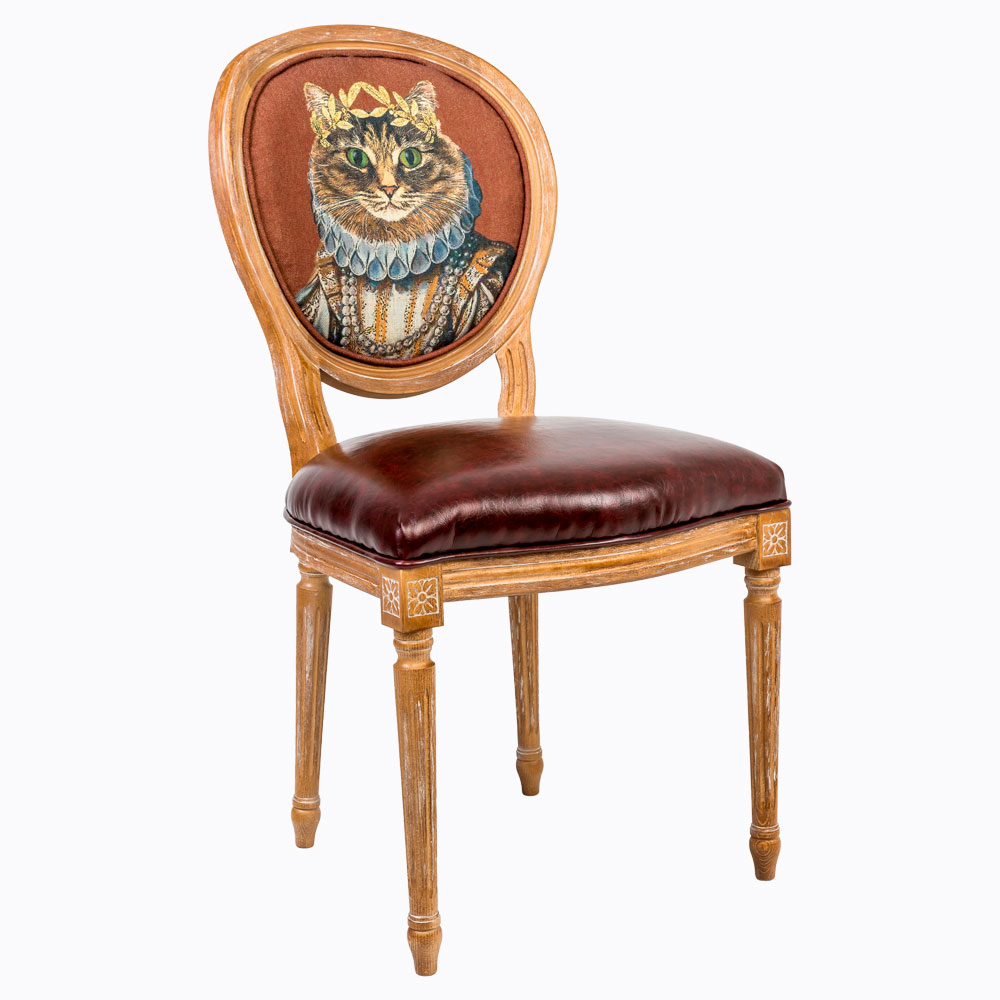 MrsCatBr Стул «Мисс Кошка», версия Шоколад Object Desire  - Вид №1