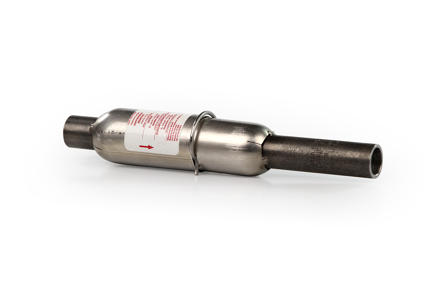 Danfoss Осевой компенсатор Danfoss с внутренней гильзой и наружным защитным кожухом Осевой компенс PN16 100/80 с кожухом 193B4019  - Вид №2