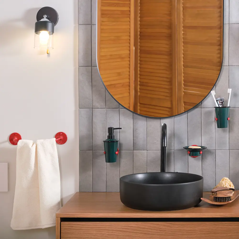 Держатель для полотенец Moroshka Trud цвет красный STLM-2055314 - Вид №7