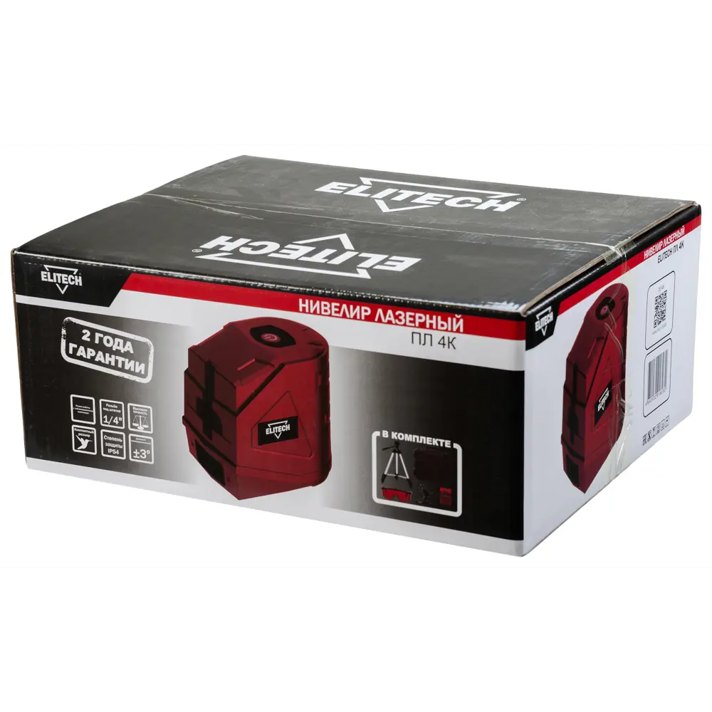 Лазерный нивелир Elitech ПЛ 4К с автоматическим выравниванием и штативом 89363227 STLM-0838262 - Вид №8