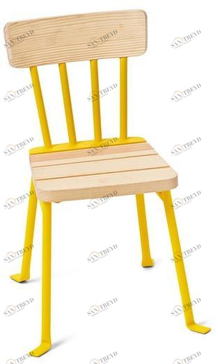 Nola Industrier Стул из стали и дерева Bollnäs sun-id-1496035