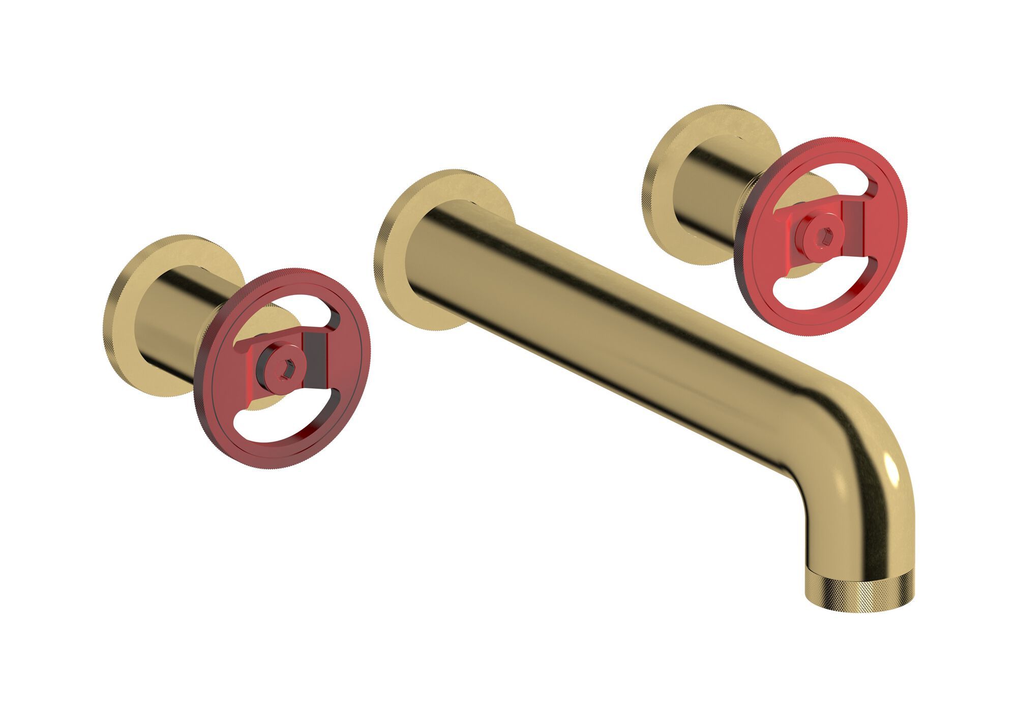 Настенный смеситель для раковины с 3 отверстиями IB Bold ARCH-00057322 - Вид №17