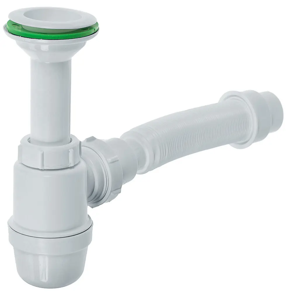 Сифон для раковины АКВАТЕР с боковым выпуском и регулируемой высотой 18545965