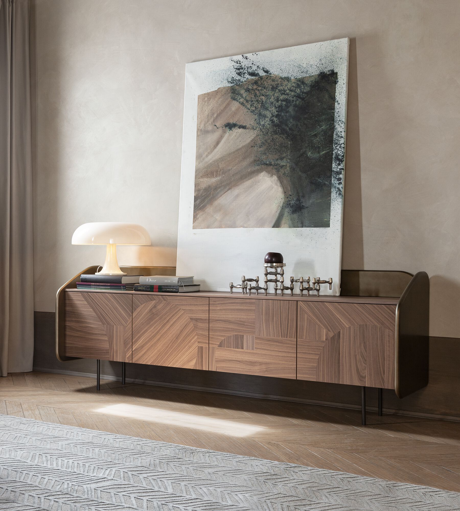 Шкаф из грецкого ореха с распашными дверями Morica Design Haute Couture ARCH-00124489 - Вид №5