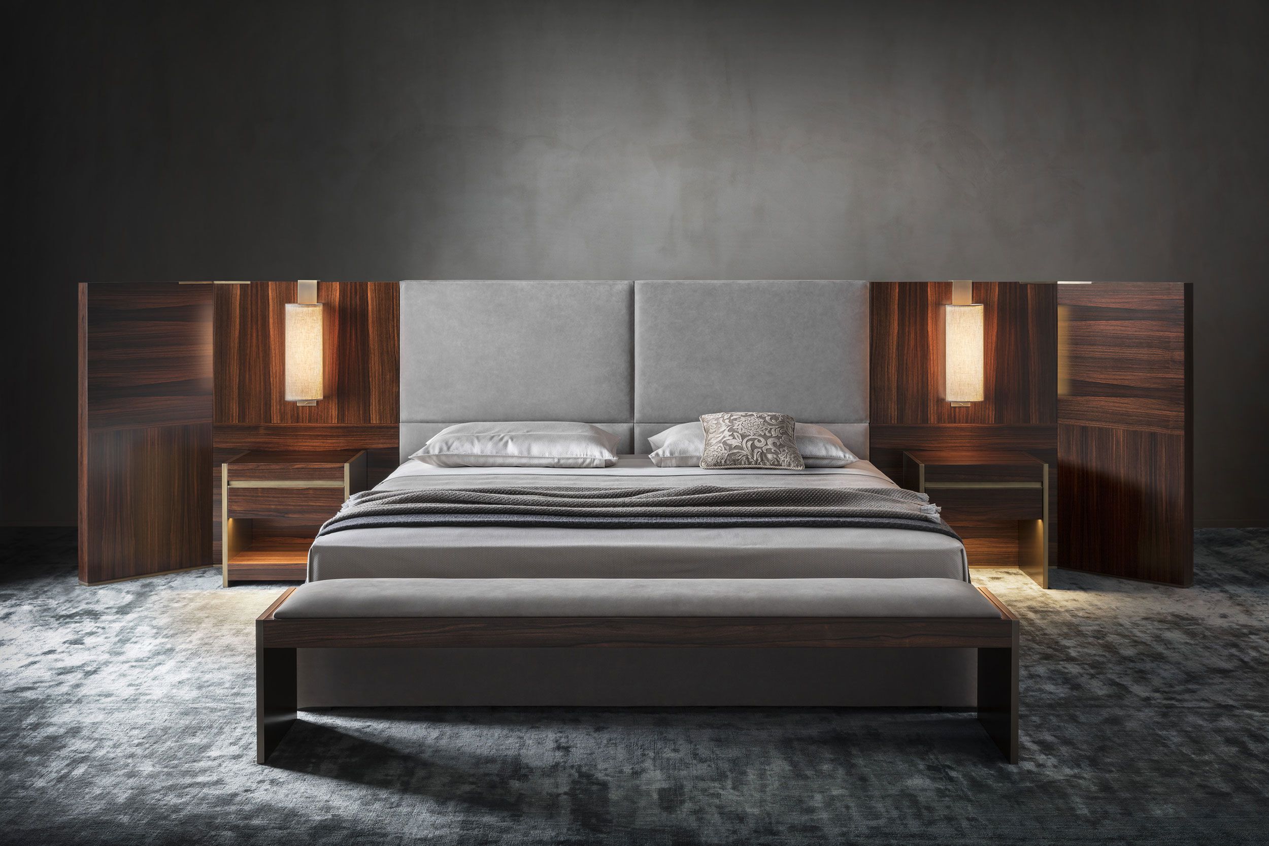 Кожаная мягкая скамья OAK Metronome ARCH-00005016 - Вид №3