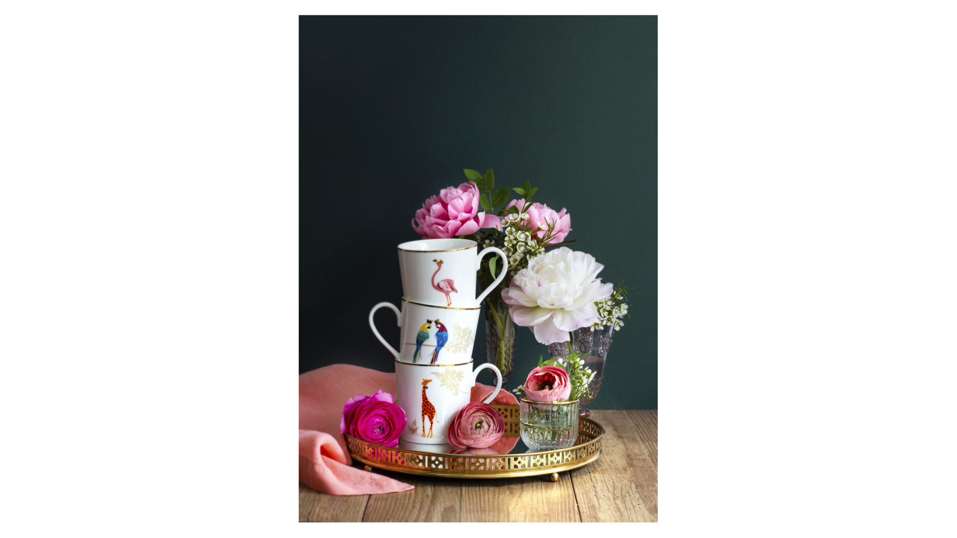 10667052 Portmeirion Кружка Portmeirion "Сара Миллер.Пикадилли. Попугаи" 340мл Фаянс  - Вид №3