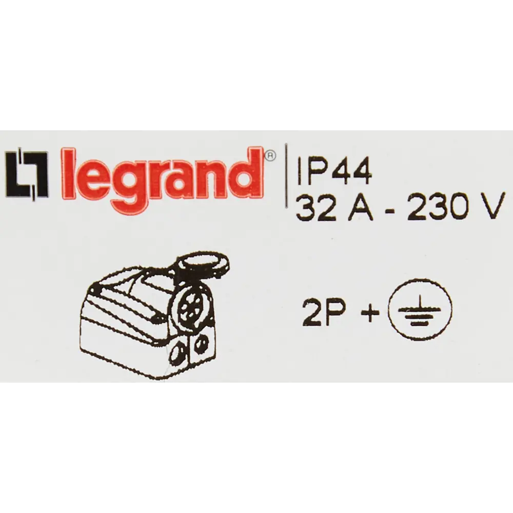 Розетка накладная влагозащищённая Legrand с заземлением со шторками цвет серый Quteo STLM-2098929 - Вид №6