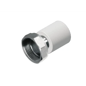 Муфта комбинированная Политэк 1/2"×20 мм для систем водоснабжения 86689644