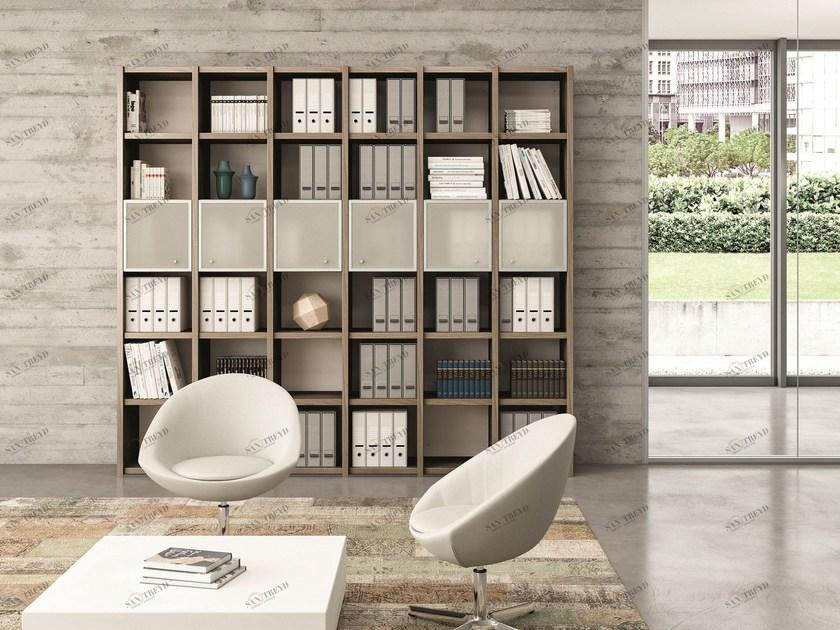 Quadrifoglio Модульный офисный книжный шкаф sun-id-1454166