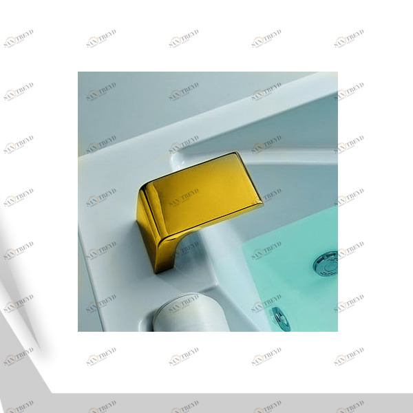 Каскадный излив для ванны Gruppo Treesse BVG-G золотой Дополнительные Опции BVGG