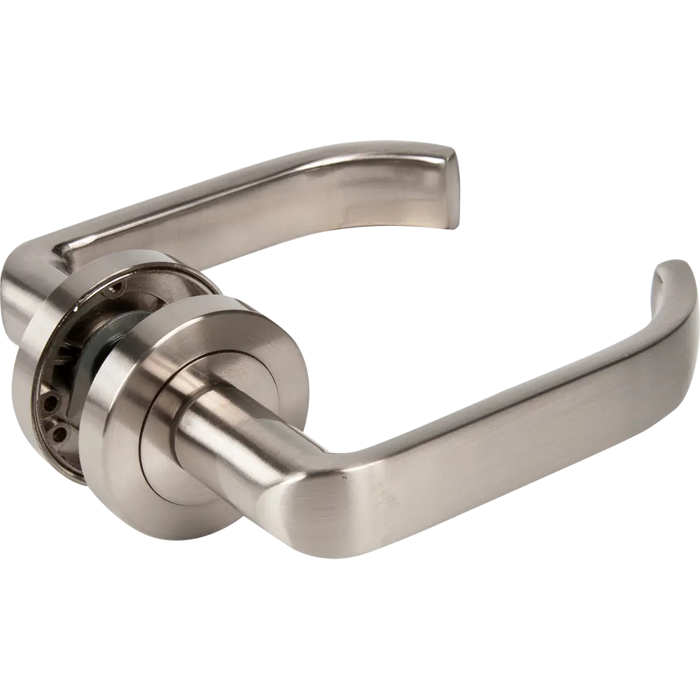 Дверные ручки Inspire Lena ЦАМ без запирания цвет никель STLM-2174982