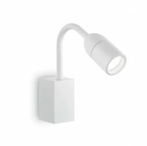 Уличный настенный светильник белый Ideal Lux Loop AP1 Bianco IDEAL LUX LOOP 00-3897897 Белый