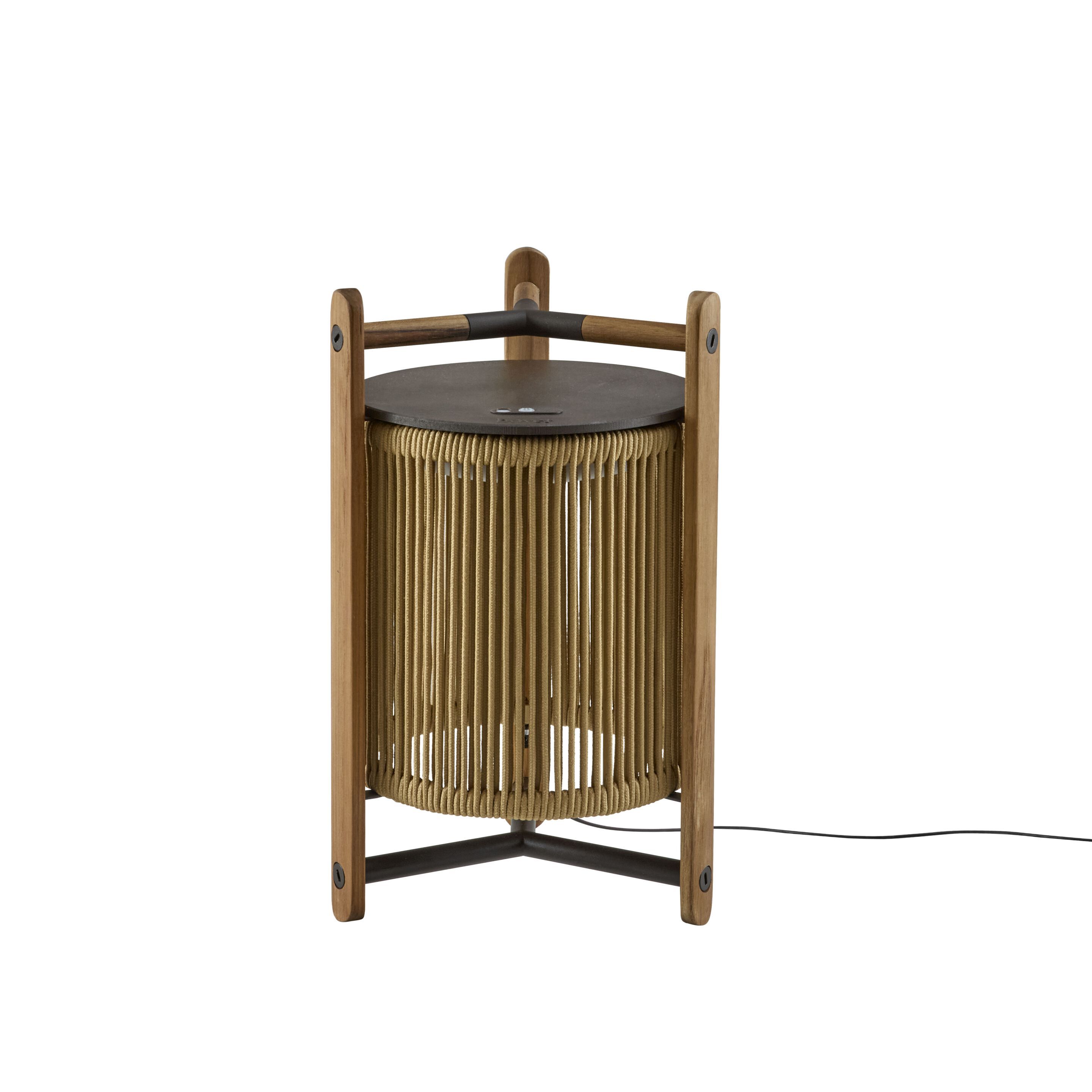 Деревянная светодиодная настольная лампа Bover Kando ARCH-00148361 - Вид №1