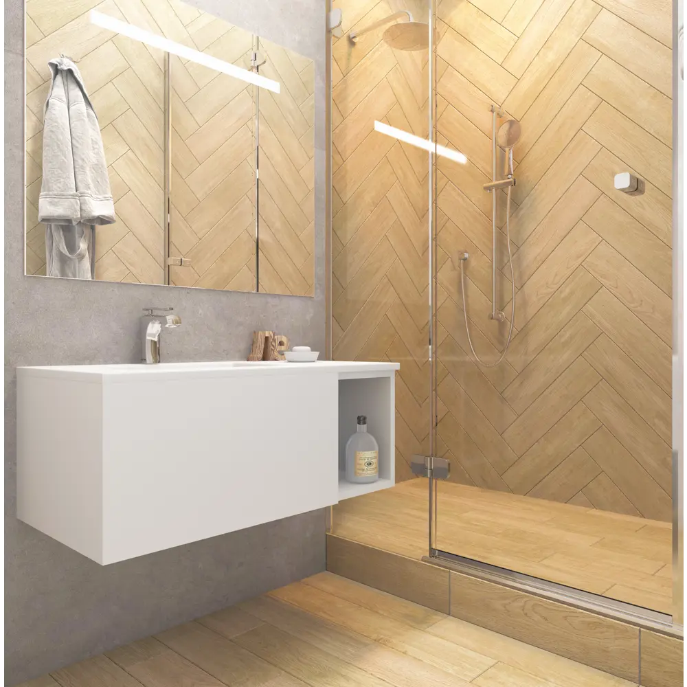 Керамогранит Gracia Ceramica Serra 12.5x50x0.8 см 0.875 м² неполированный цвет коричневый 82594786 STLM-2207084 - Вид №4