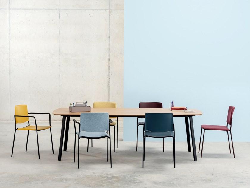 ENEA Прямоугольный деревянный стол Lts system sun-id-1396921 - Вид №1