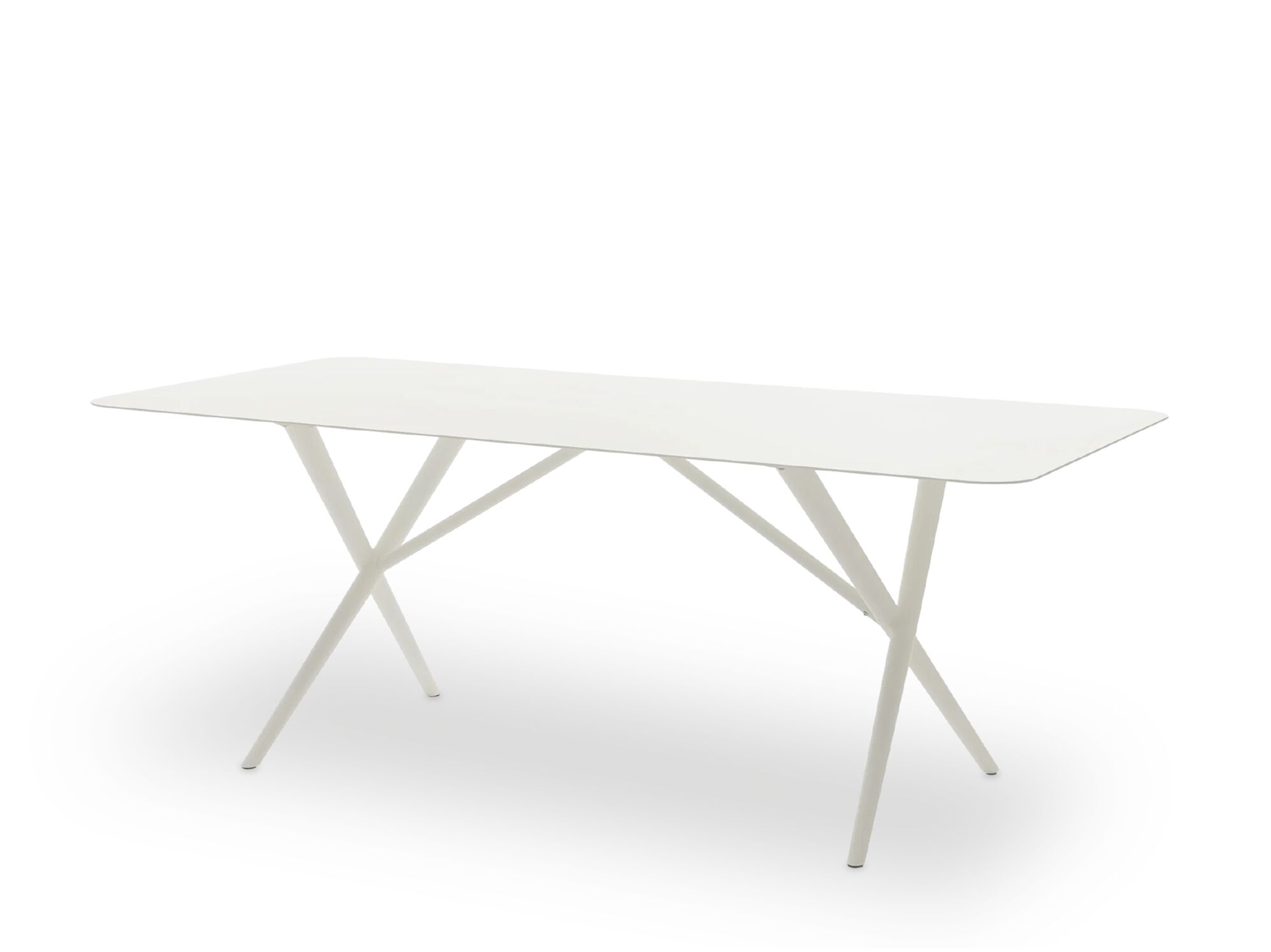 Алюминиевый прямоугольный садовый стол с порошковым покрытием Nodo Italia Eva ARCH-00084147 - Вид №1