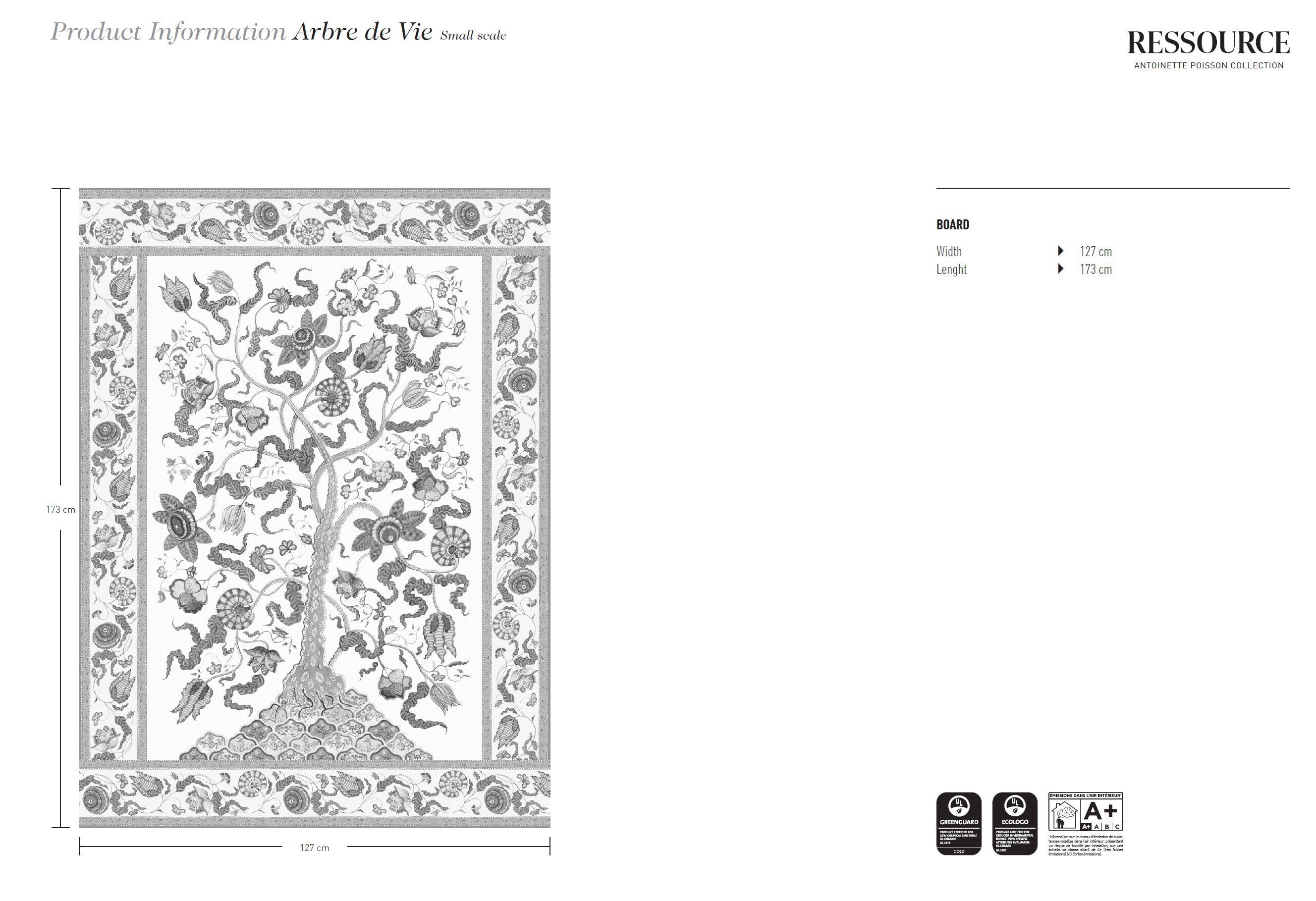 Обои с цветочными мотивами Ressource Антуанетта Пуассон ARCH-00083080 - Вид №2