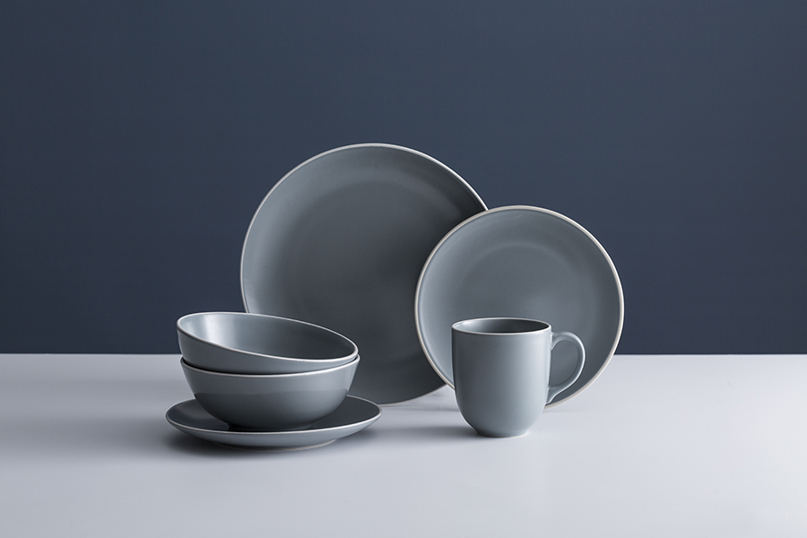2001.897 Набор обеденной посуды classic, серый, 12 пред. Mason Cash  - Вид №5