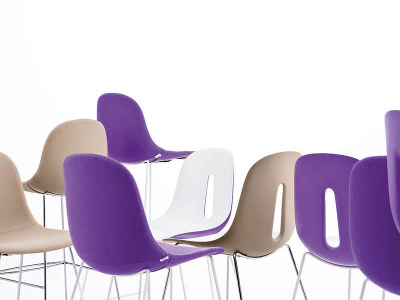 CHAIRS & MORE Стул с основанием из полиуретана с подставкой для ног Gotham sun-id-1357868 - Вид №13