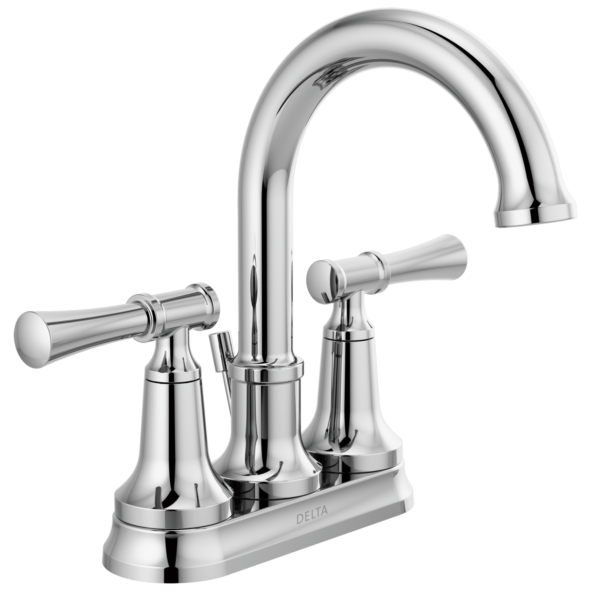 25747LF-BL Смеситель для ванной комнаты с двумя ручками Delta Faucet DELTA Матовый черный