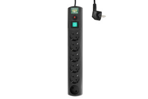 16351710 Сетевой фильтр RG 1,6м, черный RG-Ч 1,6м MOST
